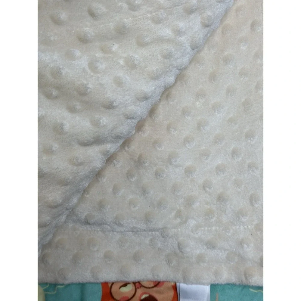 Disney Turning Red Panda Mei Blanket Minky Soft Fleece Throw Baby Pixar 50 x 50